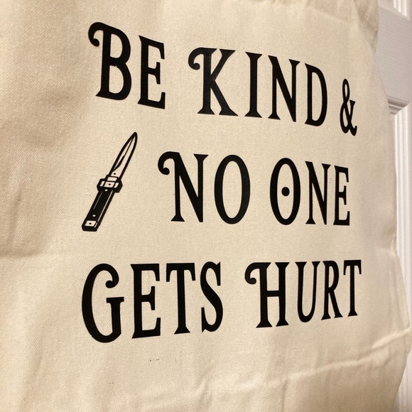 Reusable Canvas Tote Bag - Picture 2 of 2